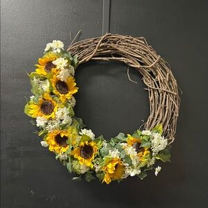 Sunflower Wreath